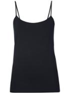 Majestic Filatures Scoop Neck Cami Top, Women's, Size: 3, Black, Viscose/spandex/elastane