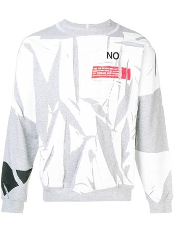 Tigran Avetysian Printed Sweatshirt - Grey