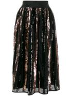 Steffen Schraut Sequin Embellished Skirt - Black