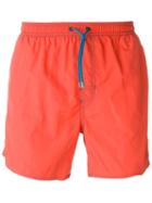 Boss Hugo Boss Swim Shorts, Men's, Size: Xxl, Red, Polyamide/polyester