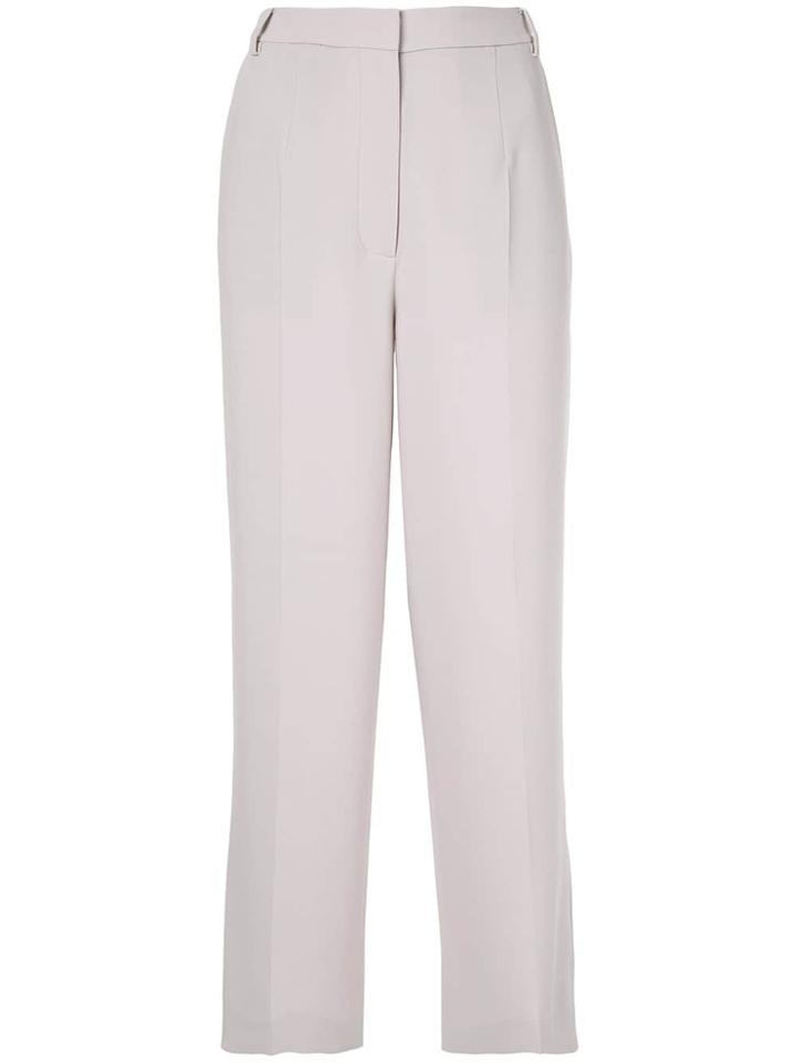 Anteprima Plain Wide Leg Trousers - Grey