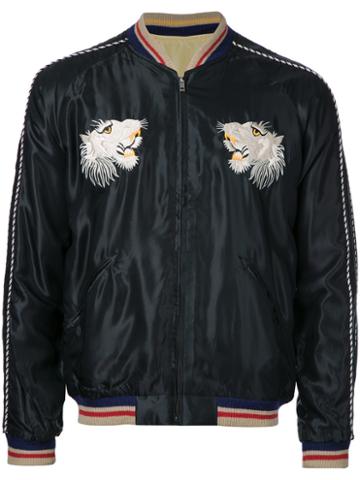 Tailor Toyo - Suka Bomber Jacket - Men - Acetate - M, Black, Acetate