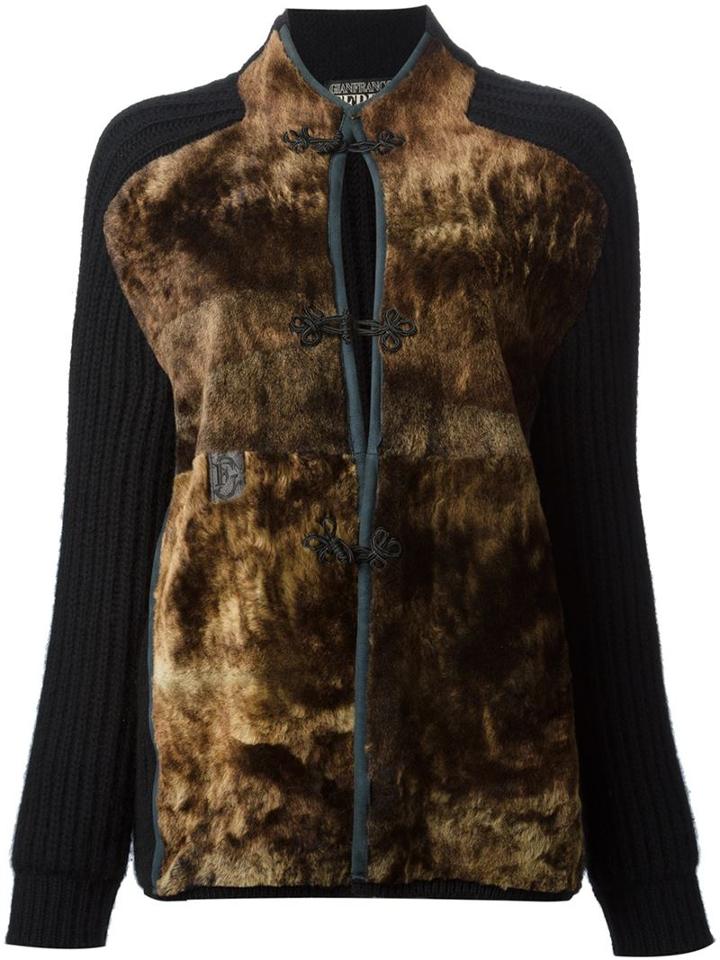 Gianfranco Ferre Vintage Panelled Cardigan