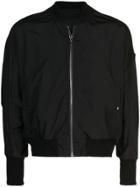 Julius Fitted Bomber Jacket - Black