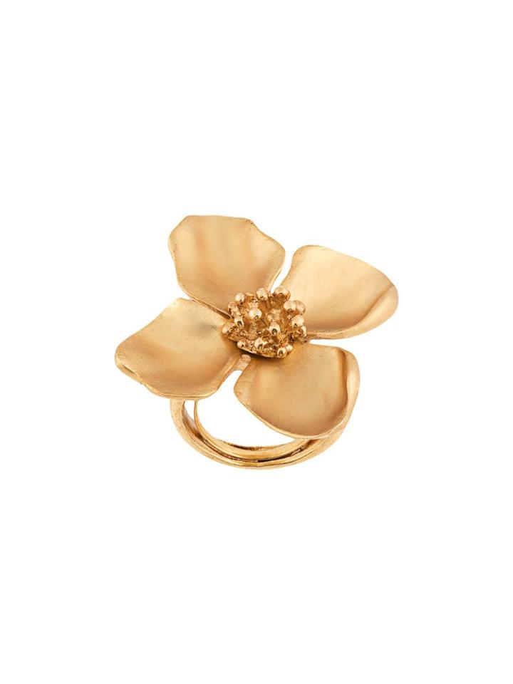 Oscar De La Renta Oscar De La Renta R19j408gol Gold Metals &