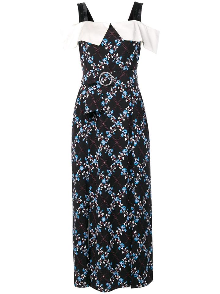 Rixo London Lattice Dress - Black