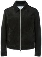 Ami Alexandre Mattiussi - Zipped Jacket - Men - Leather - Xs, Black, Leather