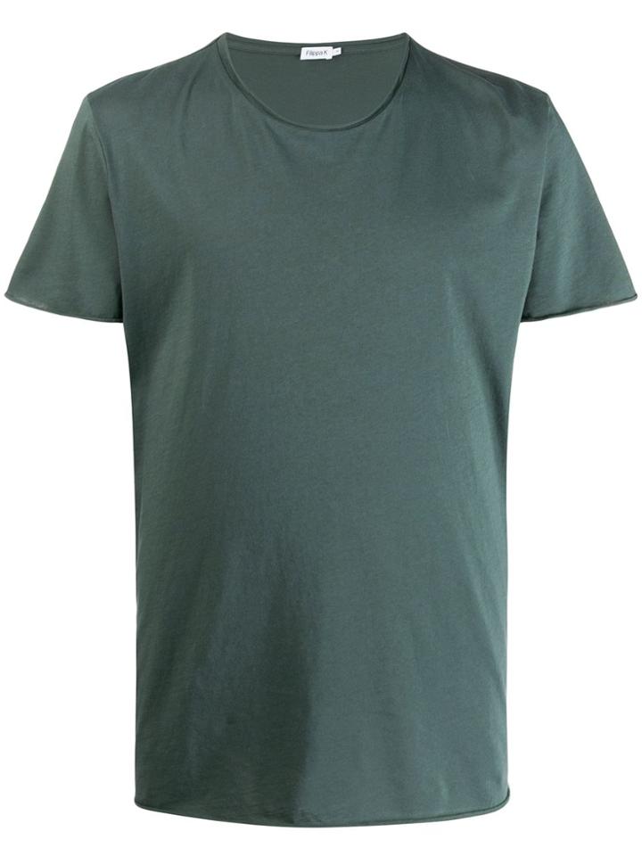 Filippa-k Roll Neck Shortsleeved T-shirt - Green