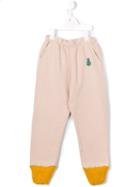 Bobo Choses Embroidered Track Pants, Girl's, Size: 9 Yrs, Pink/purple