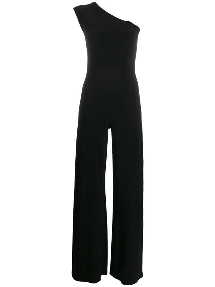 Norma Kamali Off-the-shoulder Jumpsuit - Black