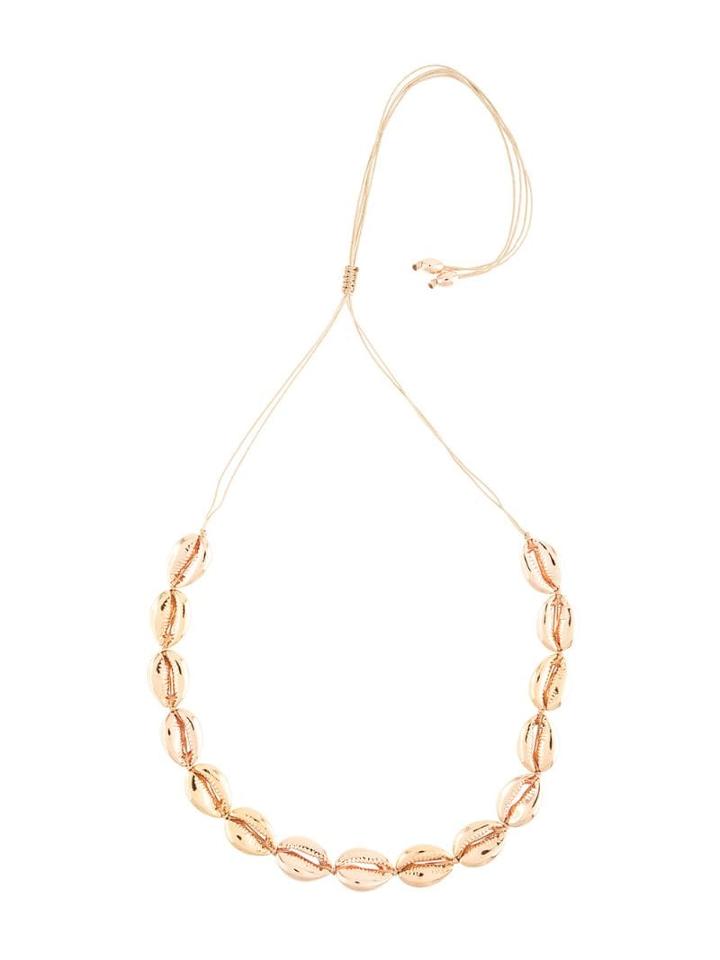 Tohum Large Puka Necklace - Gold