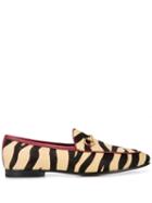 Gucci Zebra Horsebit Loafers - Black