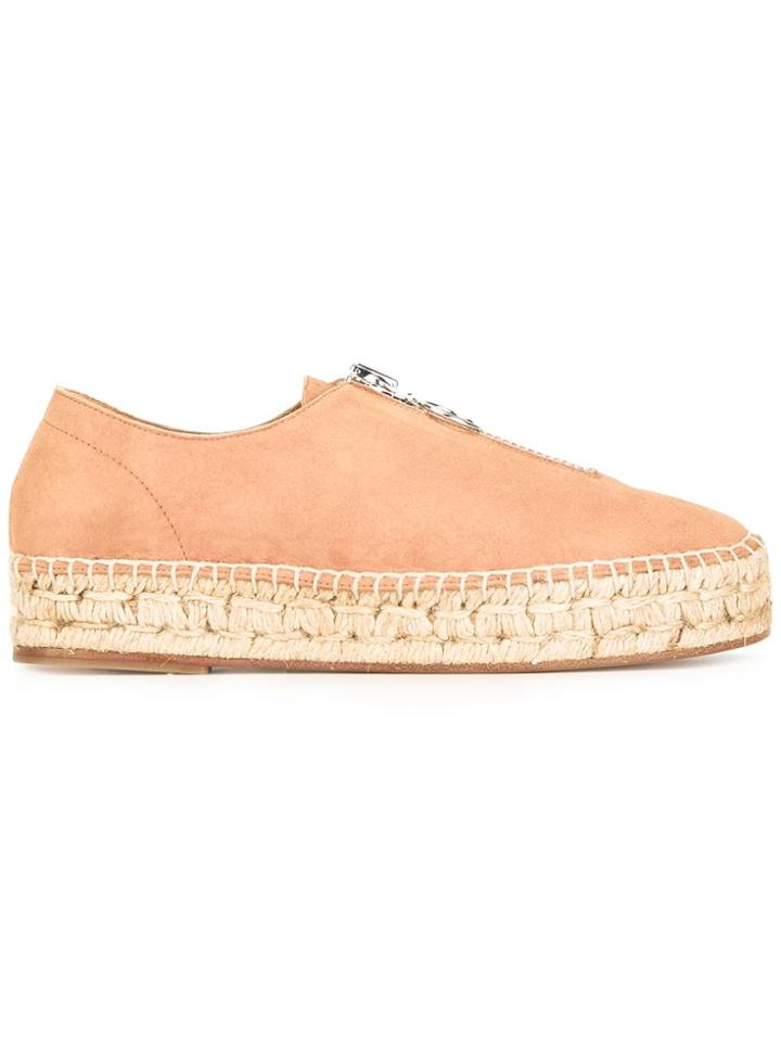 Alexander Wang Devon Espadrille Sneakers - Nude & Neutrals