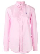 Polo Ralph Lauren Classic Logo Shirt, Women's, Size: 8, Pink/purple, Cotton
