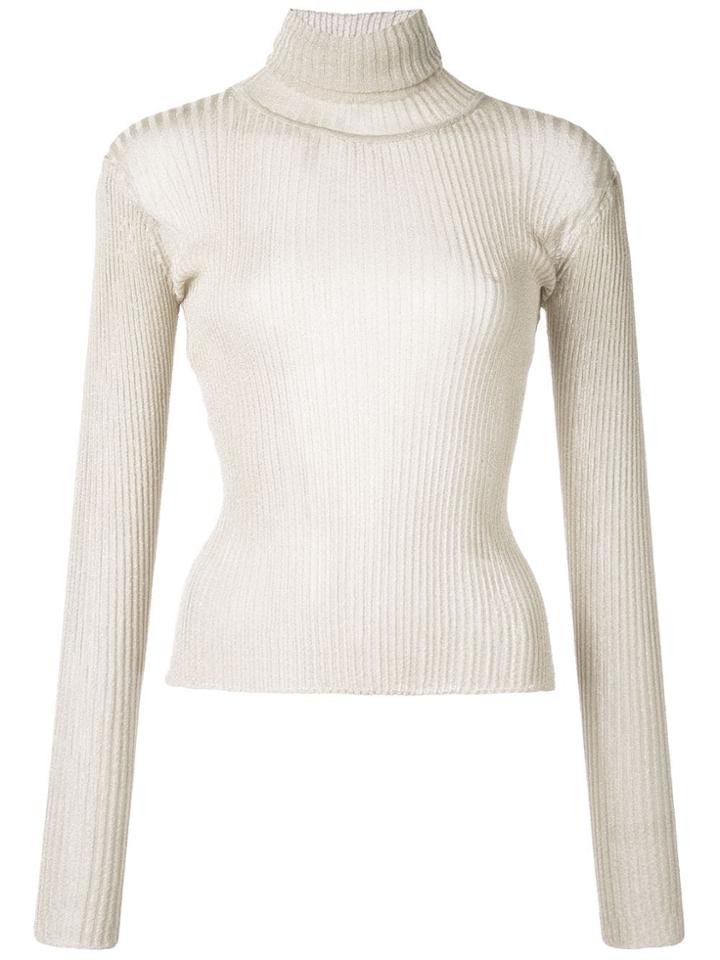 Altuzarra 'bryan' Knit Top - Gold