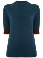Eudon Choi Isidore Knitted Top - Blue