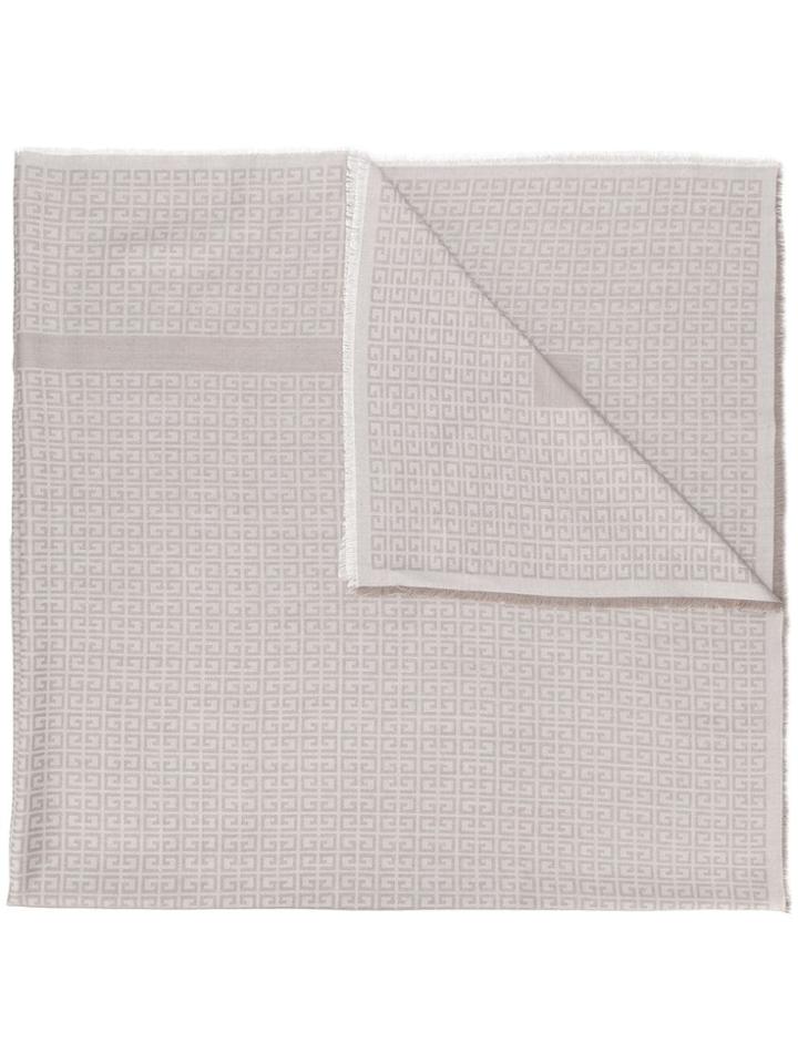 Givenchy Knit Scarf - Neutrals