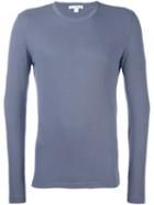 James Perse Long Sleeve T-shirt, Men's, Size: 1, Grey, Cotton