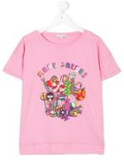 Little Marc Jacobs Graphic Print T-shirt - Pink & Purple