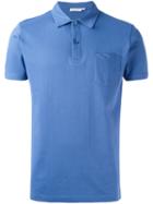 Sunspel Polo Shirt, Men's, Size: Xxl, Blue, Cotton