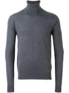 Dsquared2 Roll Neck Jumper, Men's, Size: Small, Grey, Wool