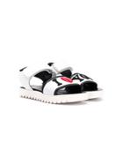 Am66 Teen I Heart You Sandals - White