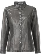 Issey Miyake Vintage Shimmery Shirt - Metallic