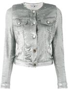 Iro Dalome Sequinned Jacket - Metallic