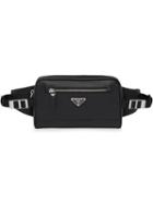 Prada Triangle Logo Belt Bag - Black