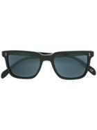 Oliver Peoples Square Frame Sunglasses - Black