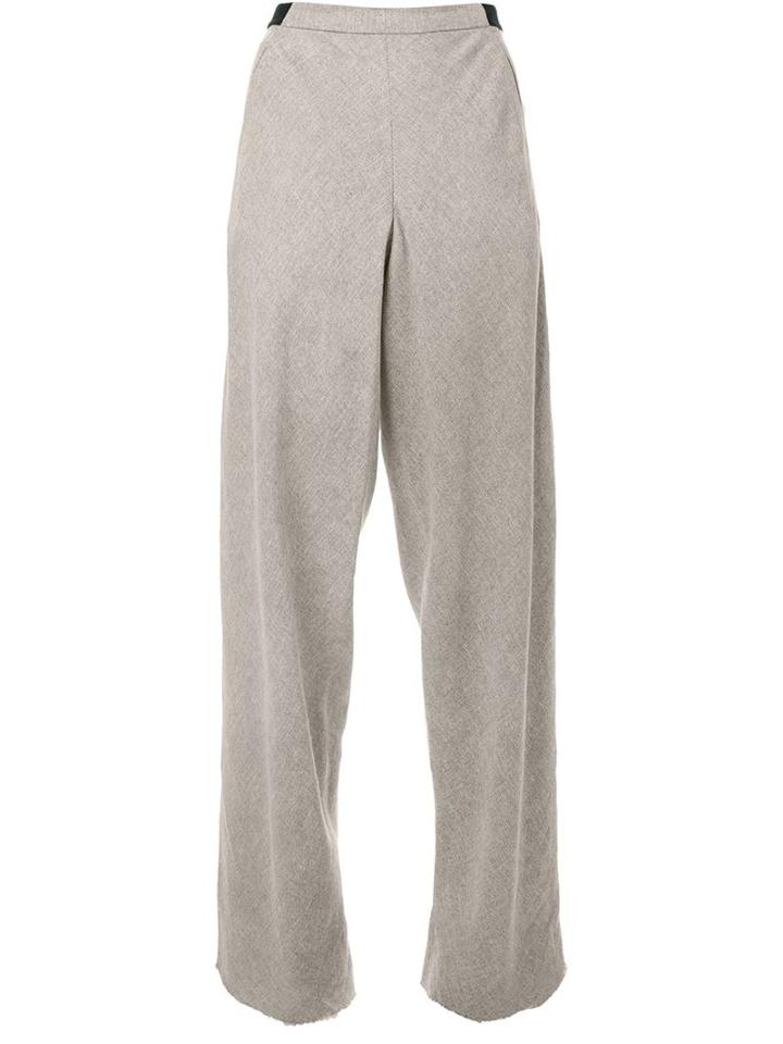 Christopher Esber 'chief' Bias Trousers, Women's, Size: 6, Nude/neutrals, Silk/cotton/polyester