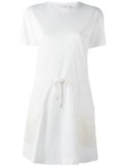 See By Chloé - Waist-tie Dress - Women - Cotton/polyester - M, White, Cotton/polyester