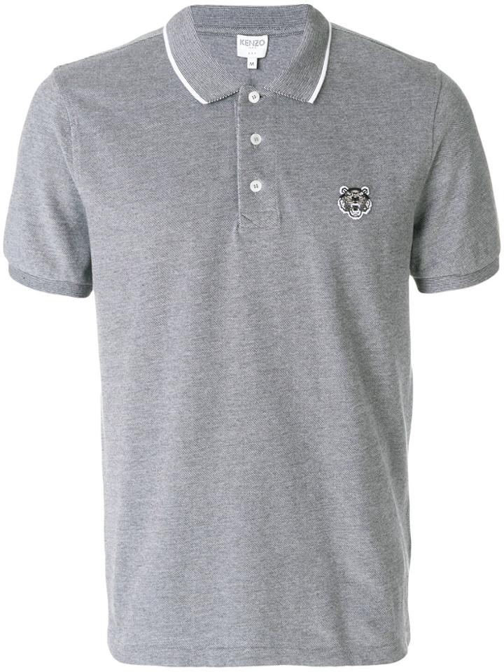 Kenzo Mini Tiger Polo Shirt - Grey