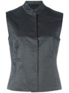 Prada Vintage Sleeveless Top, Women's, Size: 42, Black