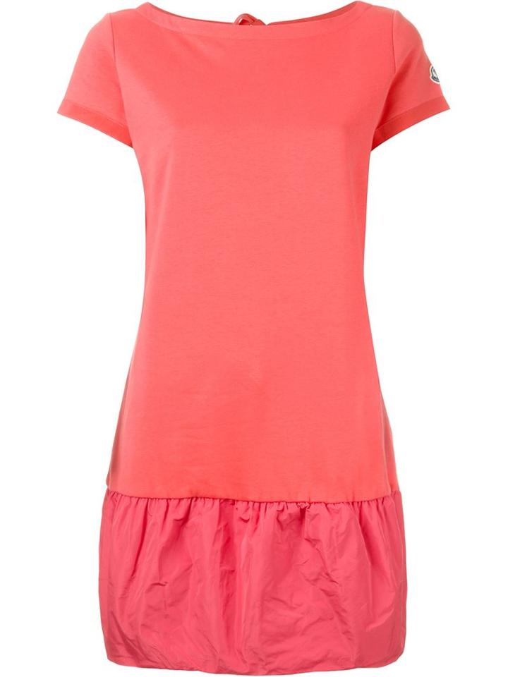 Moncler Contrast Hem T-shirt Dress