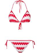 Missoni Mare Zigzag Knitted Bikini - White