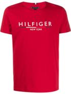 Tommy Hilfiger Logo Embroidered T-shirt