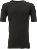 Masnada - Classic Fitted T-shirt - Men - Cotton - 50, Black, Cotton