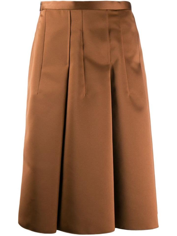 Nº21 Gonna Tessuto Skirt - Neutrals