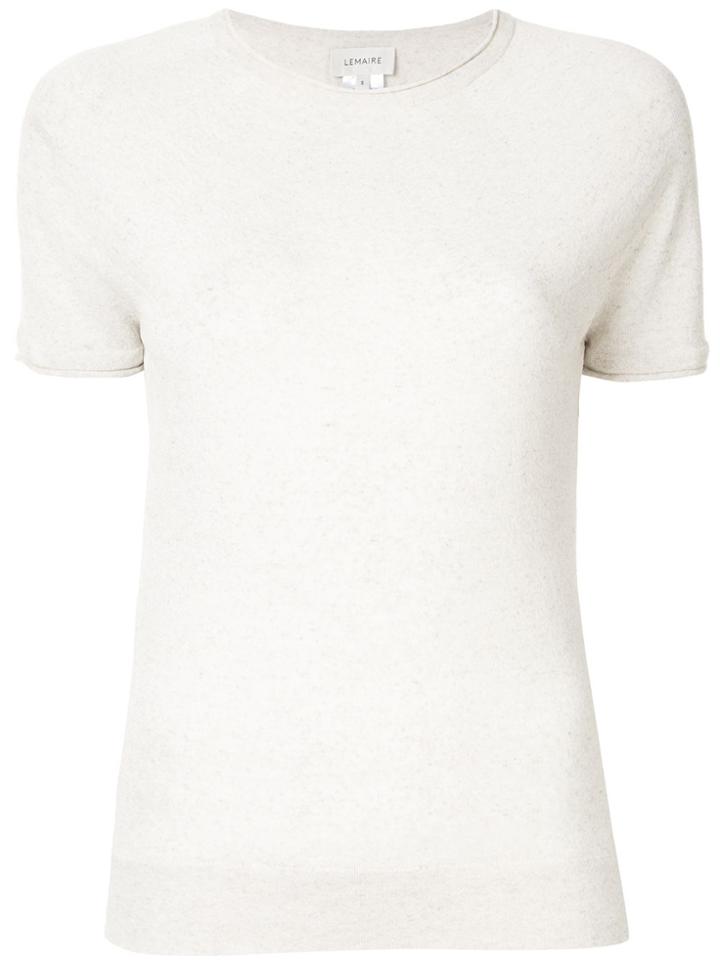 Lemaire Soft Touch T-shirt - Neutrals