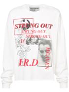 Enfants Riches Déprimés Photo Print Slogan Sweatshirt - White