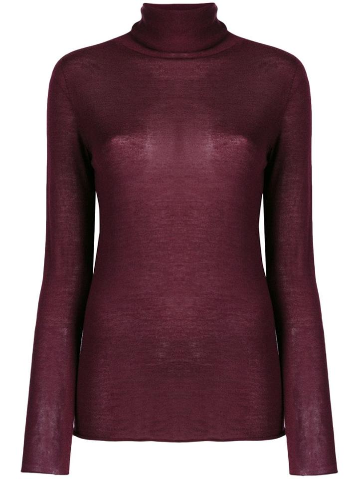 Fabiana Filippi Basic Jumper - Purple