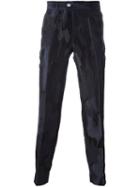 Versus Camouflage Texture Slim-fit Trousers