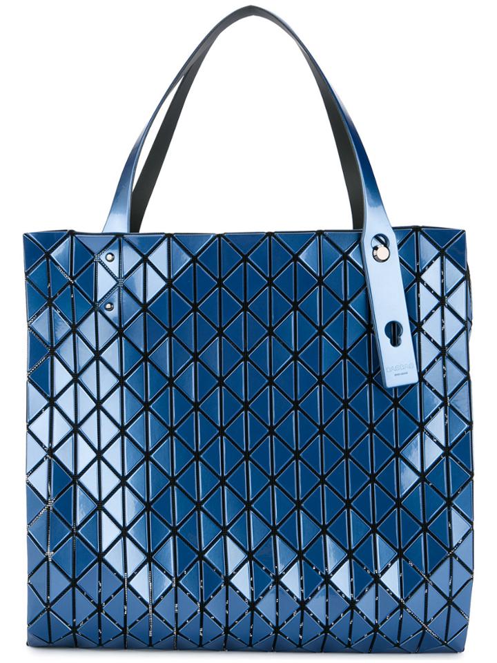 Bao Bao Issey Miyake Row Metallic Tote - Blue
