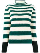 Marni Stripped Wool Jumper - Green