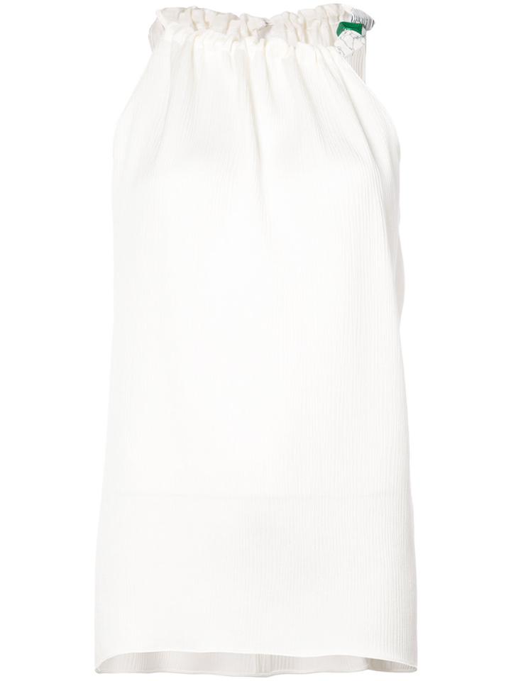 Gabriela Hearst Stone Neckline Tank Top - White