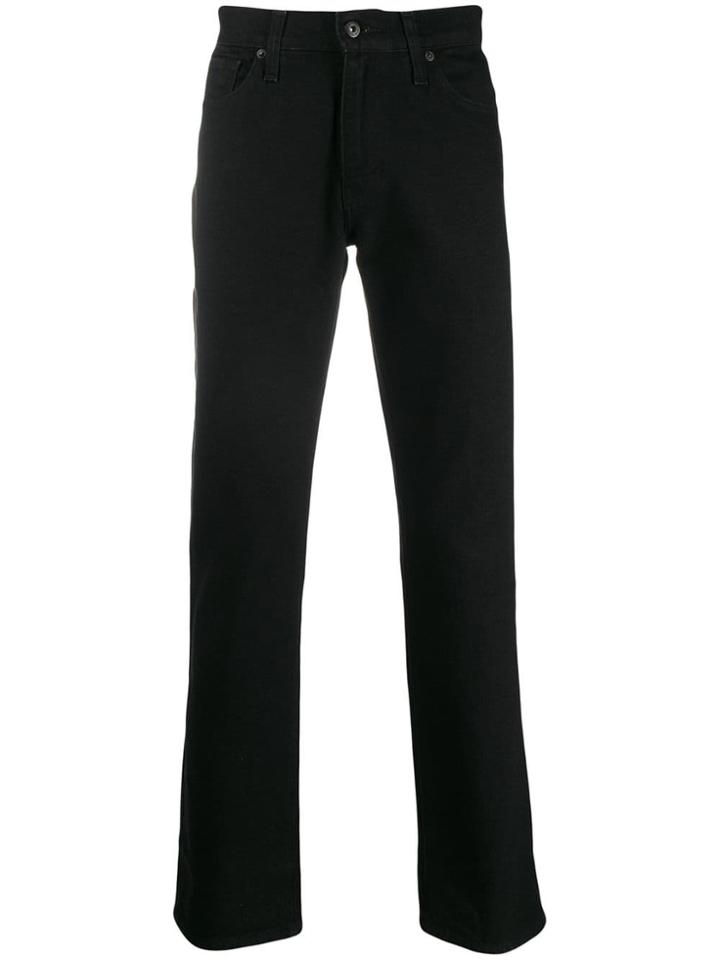 Levi's: Made & Crafted Boot-cut Mid-rise Jeans - Black