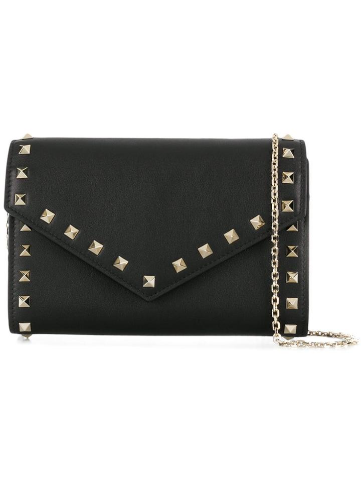 Valentino Valentino Qw1p0q48bol 0no Leather - Black