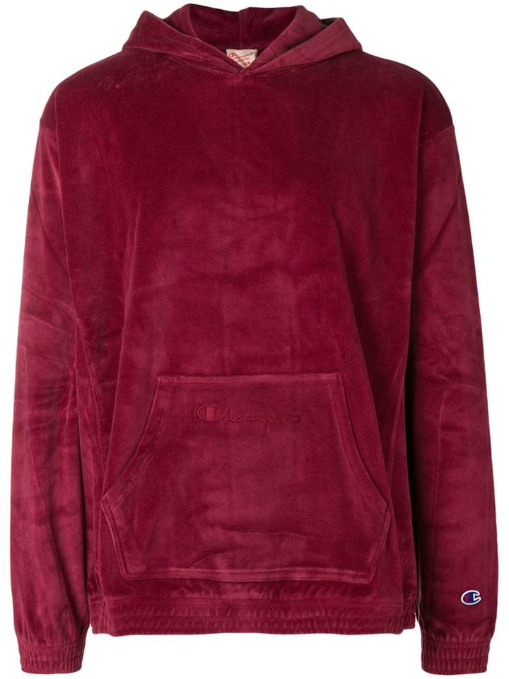 Champion Logo Embroidered Hoodie