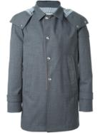 Moncler Gamme Bleu Hooded Coat - Grey